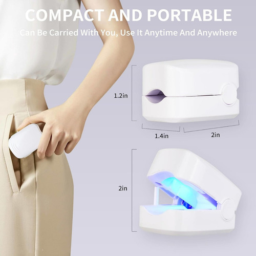 Dispositivo De Limpieza Con Luz Para Hongos En Las Uñas Weil
