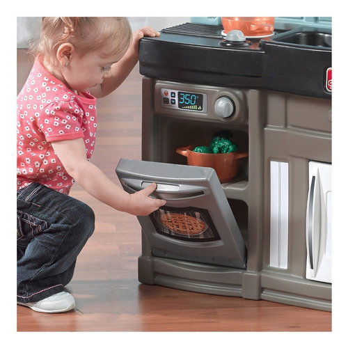 Cocinita Infantil Step2 Juguetes Juego Cocina Azul Niños