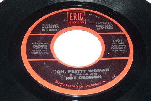 Jch- Roy Orbison Oh, Pretty Woman Rock Usa 45 Rpm