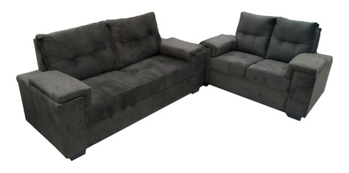 Juego De Living 3+2 Sillones Sofa Pu  