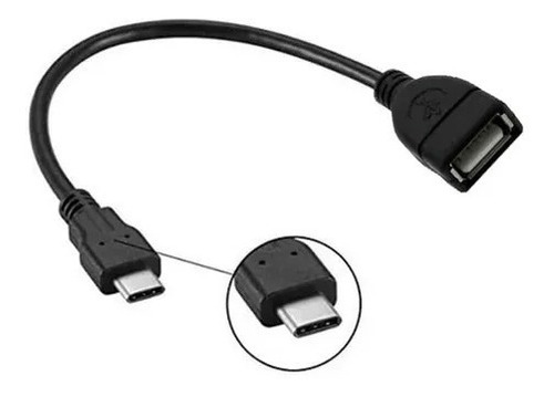 Cable Adaptador Otg Tipo C Macho A Usb Hembra Somos Tienda