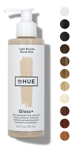 Dphue Gloss+, Rubio Claro, 6.5 Onzas, Color Y Acondicionador
