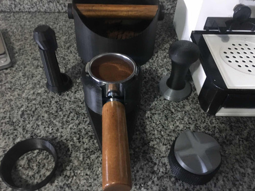 Combo Barista! Base De Tampeo Y Tamper. A Medida.