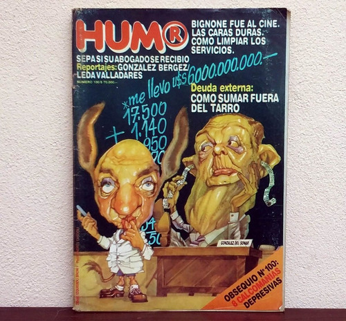 Revista Humor Nº 100 - Marzo 1983 * Wehbe Gonzalez Del Solar