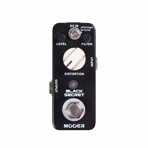 Pedal Mooer Mds1 Distortion Black Secret