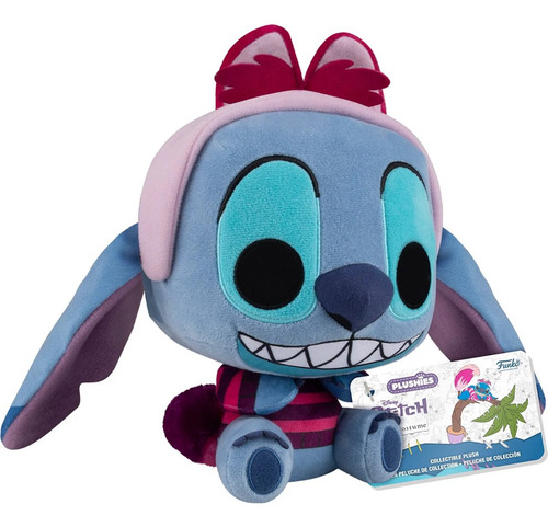 Funko Pop Plush: Disney - Stitch Como El Gato Sonriente