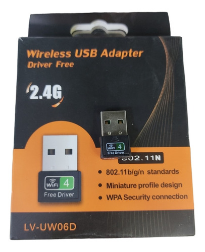 Usb Wifi Para Pc (0248)