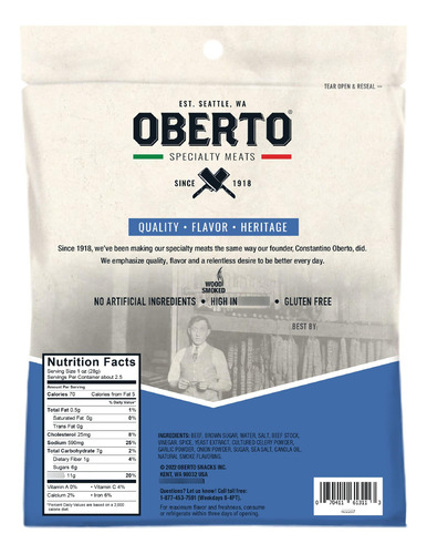 Carne Seca De Res Con Pimienta 76 Gramos Paquete De 8