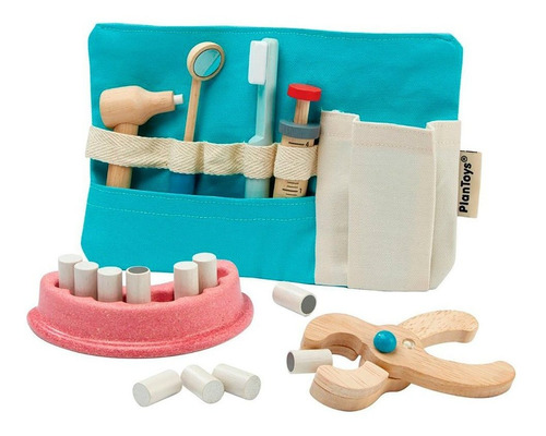 Kit de profesión odontológica - Madera - 3493 - Plantoys