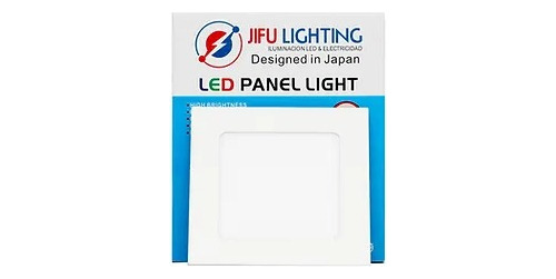 Panel Led Cuadrado De Empotrar 9w Jifu Lighting