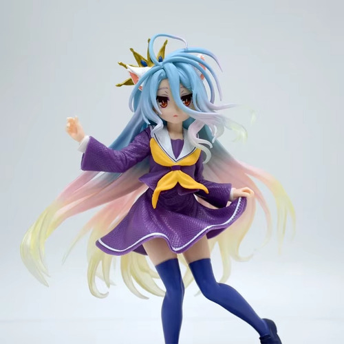 Figura De Acción De Anime Coreful No Game No Life Shiro De 1
