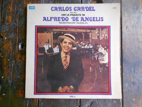 Carlos Gardel/a.de Angelis Vol 2  Lp Vinilo Ex