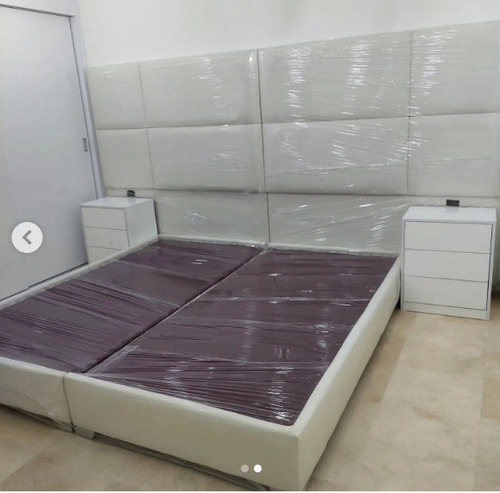 Box Spring Y Copete King Sise / Cama King Size