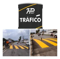 Comprar Pintura De Tráfico Amarillo Y Blanco.base: Solvente.galón.