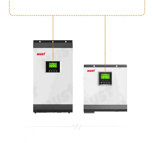 Inversor Must Cargador Solar 3000w 24v Mppt 50a Onda Pura