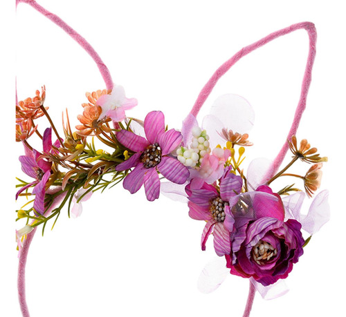 2 Diadema Con Orejas De Conejo De Pascua, Bonito Aro Para El