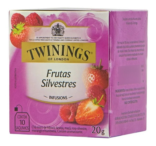 Infusion Twinings Frutas Silvestres Pack 5x10 Bolsitas