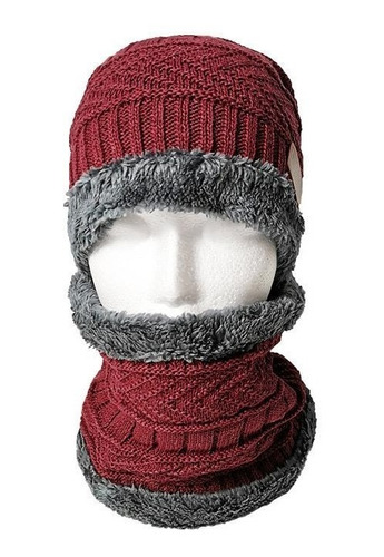 Gorro De Invierno Con Interior De Chiporro + Cuello