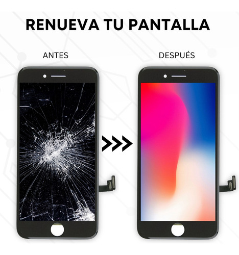 Pantalla Completa Display Compatible iPhone 8g A1863, A1905