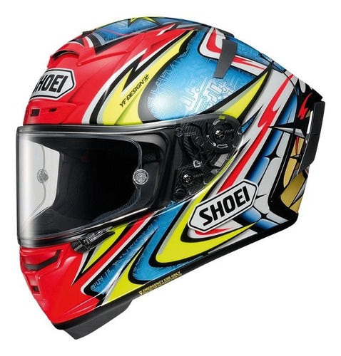 Capacete para moto  integral Shoei  X-Spirit III  tc-1 vermelho daijiro tamanho G 