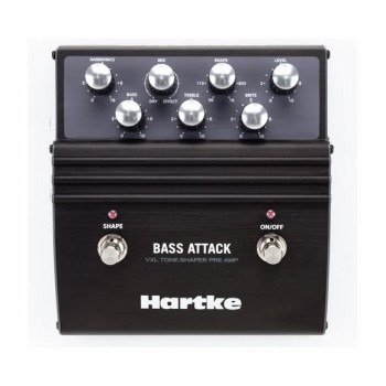 Pedal Hartke Vxl Bass Attack | Para Baixo | Pré-amp