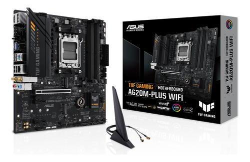Placa Madre Amd Asus Tuf A620m-plus Wifi Socket Am5