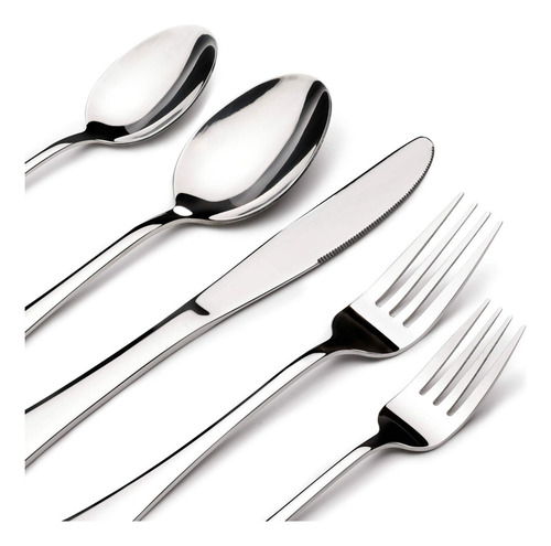 Set De Cubiertos Tramontina 40 Piezas Acero Inoxidable