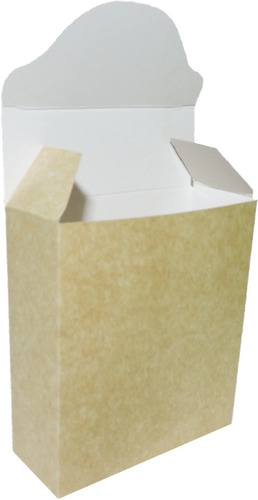 Imagen 2 de 5 de Caja Para Perfume Per4 X 50u Packaging Blanco Madera