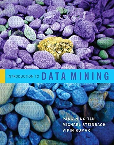 Book : Introduction To Data Mining - Tan, Pang-ning