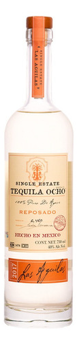 Caja De 6 Tequila Muestra No. Ocho Reposado 750 Ml