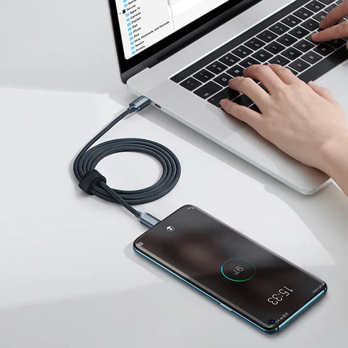 Cabo Turbo Carregamento Micro Usb V8 Para Android 2 Metros
