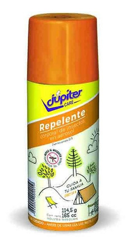 Imagen 1 de 3 de Repelente En Aerosol 165cc Jupiter