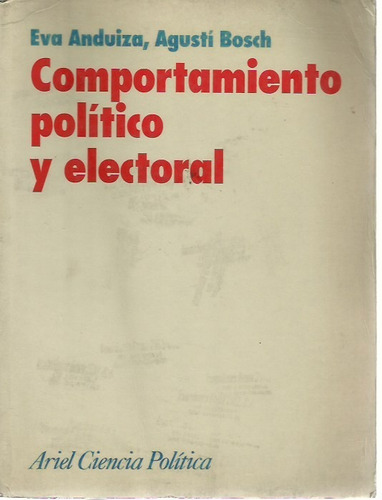 Comportamiento Politico Y Electoral