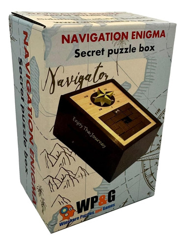 Navegación Enigma Caja Secreta Puzzle Dinero Y Tarjeta Re...