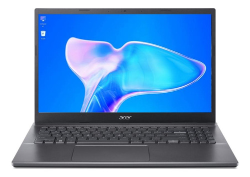 Notebook Acer Aspire 5 A515-57-52A5 negro 15.6", Intel Core i5 12450H  8GB de RAM 512GB SSD, UHD 60 Hz 1920x1080px Linux Gutta