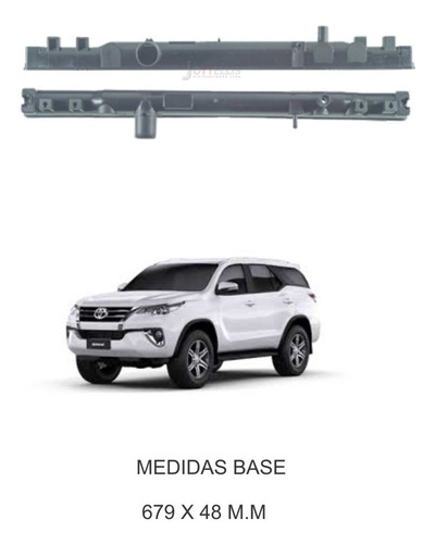 Caixa Do Radiador Hilux 3.0 Sw4 (tampa Superior Com Bico)
