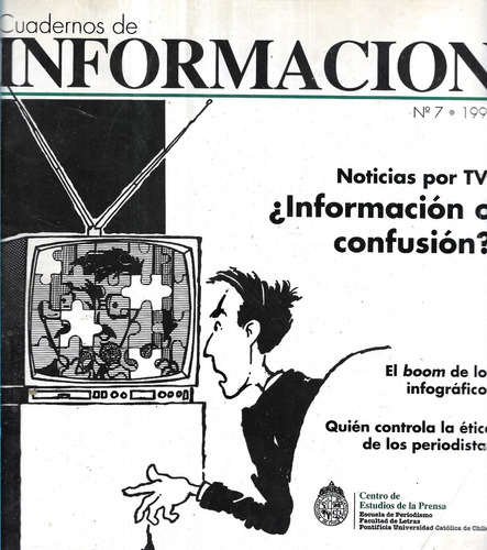 Cuadernos De Información No 7 U C Periodismo Prensa /   1991