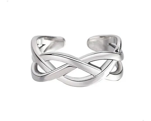 Anillo trenzado plata new arrivals