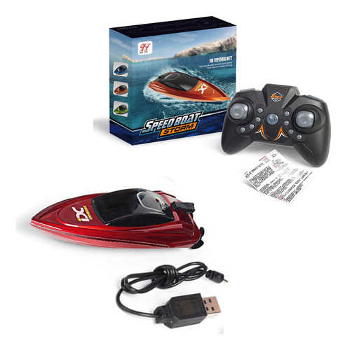 Barco Usb Eléctrico De Alta Velocidad De 2.4 G Rc Boat A