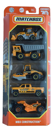 Matchbox Mbx Construction 5 Pack