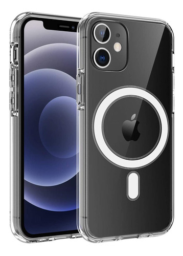 Funda Magnetica Transparente iPhone 11 Con Carga Mag-safe