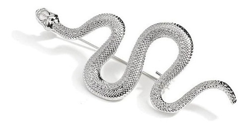 Imagen 1 de 3 de Broche Prendedor Serpiente Unisex