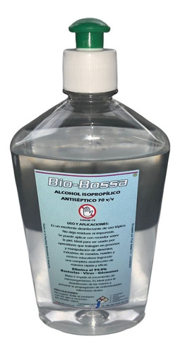 Litro Alcohol Antiséptico Al 70% Uso Tópico