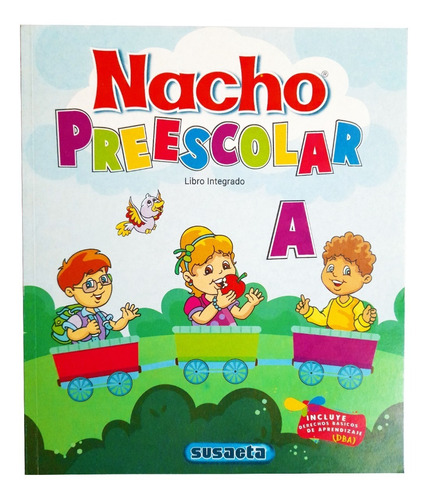 Cartilla Nacho Pre-escolar A Libro Integrado Para Niños