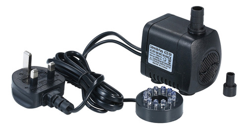 Bomba De Água Led Ultra-quiet Plug Light 800l/h Submersível