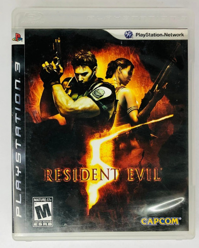 Resident Evil 5 Play Station 3 Ps3 2009 Rtrmx Vj