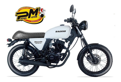 Imagen 12 de 25 de Baccio Classic 125-classic Cg F Fx F200 + Casco Empa Seguro