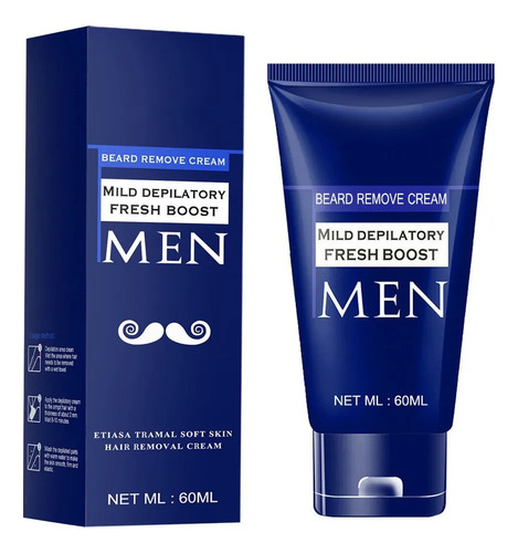Creme De Depilação: Remove O Cabelo Para Barbear.