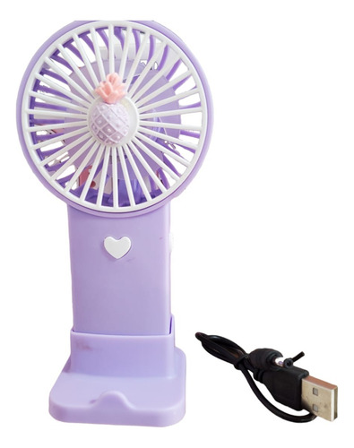 Remate Kit 3 Mini Ventilador Portátil Recargable Usb Mayoreo