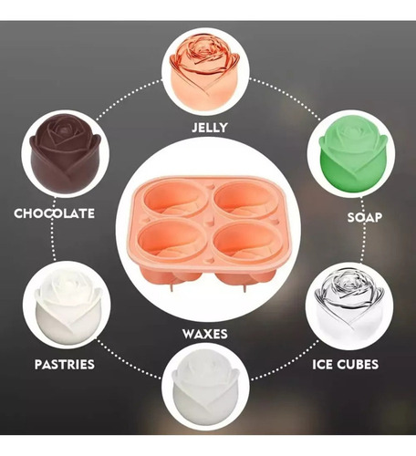 . Helados Divertidos Con Forma De Flor Para Discotecas